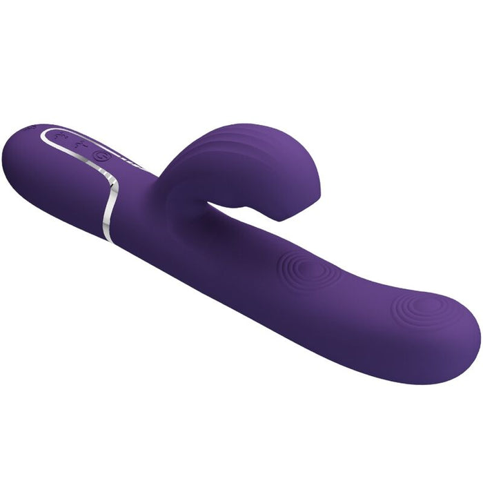 Pretty Love - Perlita Vibrador Punto G 3 En 1 Multifunción Morado