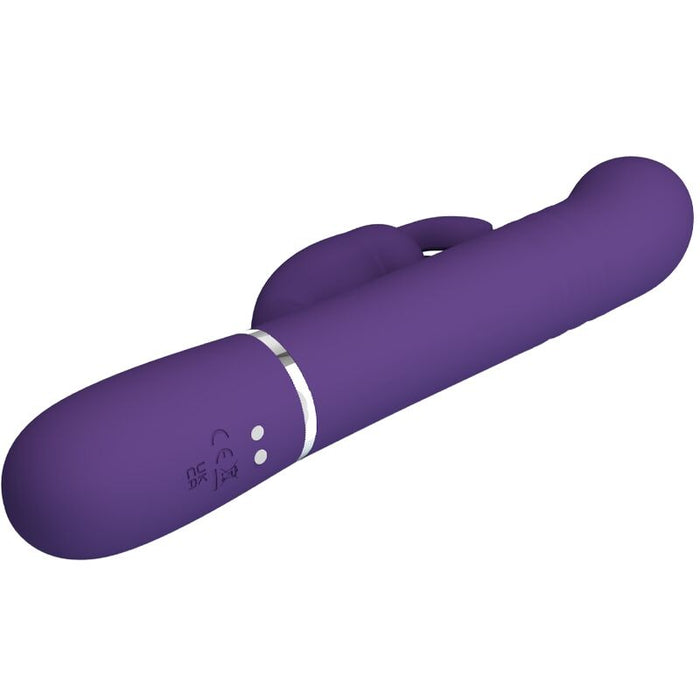 Pretty Love - Coale Vibrador Rabbit 4 En 1 Morado