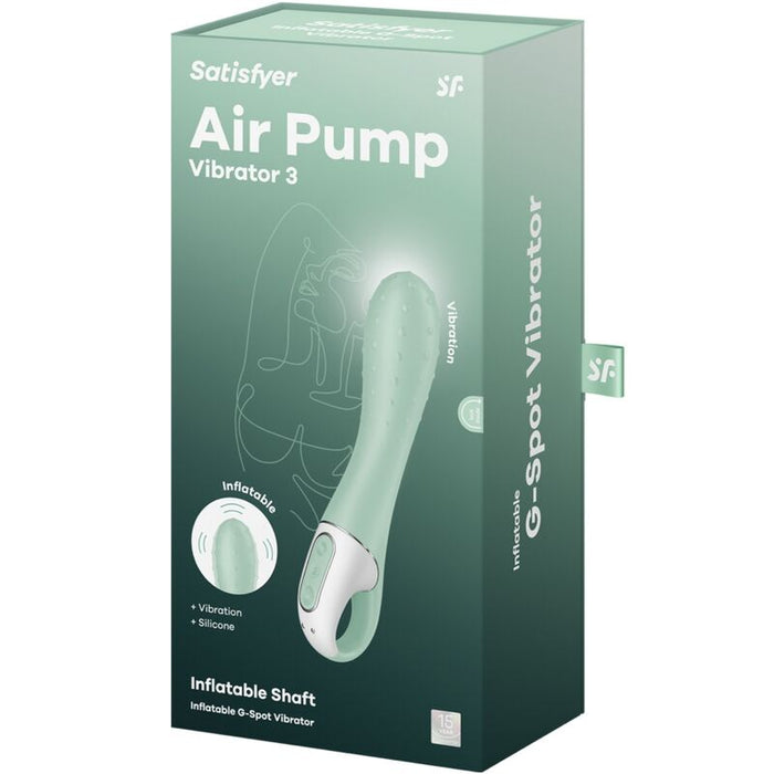 Air Pump Vibrator 3 Inflatable Shaft Mint Cl 30