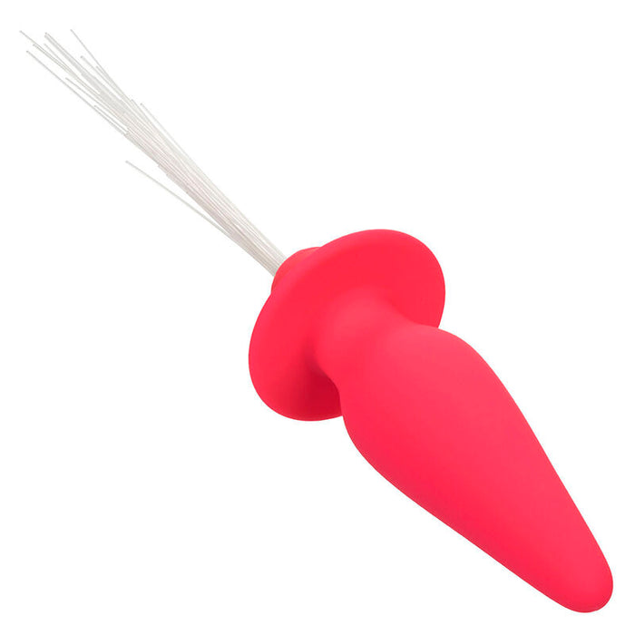 Calexotics - Southern Lights Light Up Plug Anal Con Luces 10 Vibraciones Silicona Rosa