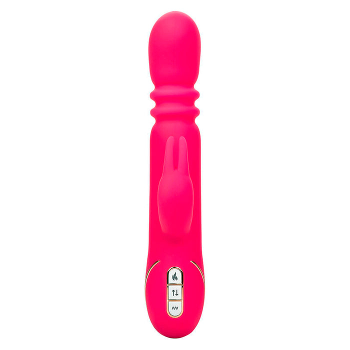 Calexotics - Jack Fantasy Triple Vibrador Calentable Rabbit Rosa