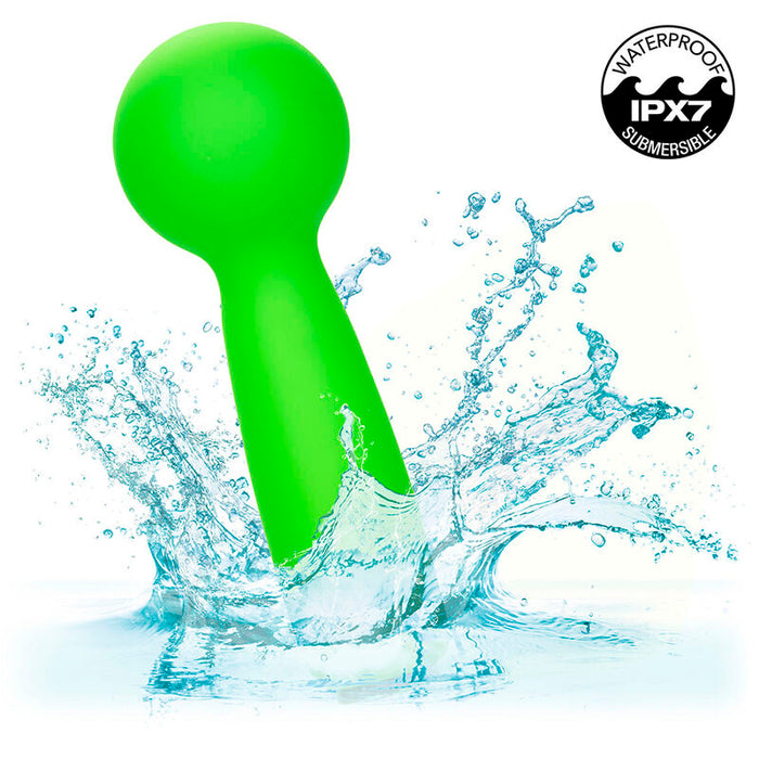 Calexotics - Neon Vibes The Bubbly Vibe Mini Masajeador 10 Vibraciones Verde