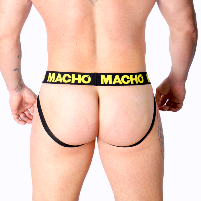 Macho - Mx25a Jock Amarillo Lycra M