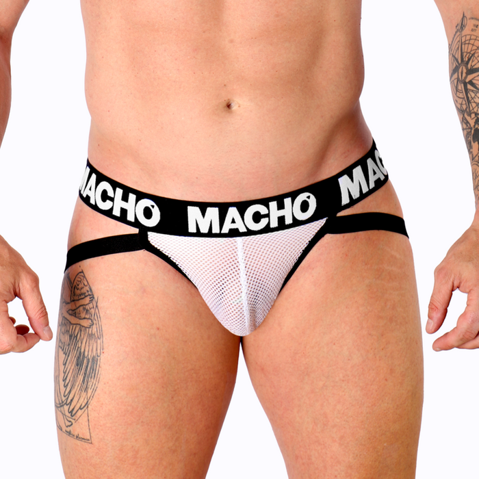 Macho - Mx26x1 Jock Rejilla Blanco Xl