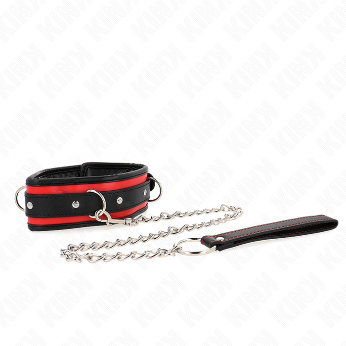 Kink - Collar Con Correa 65 Cm Pesado Modelo 2 Ajustable 36.5-50 Cm