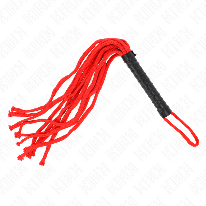 Kink - Látigo De Cuerda Rojo 56 Cm
