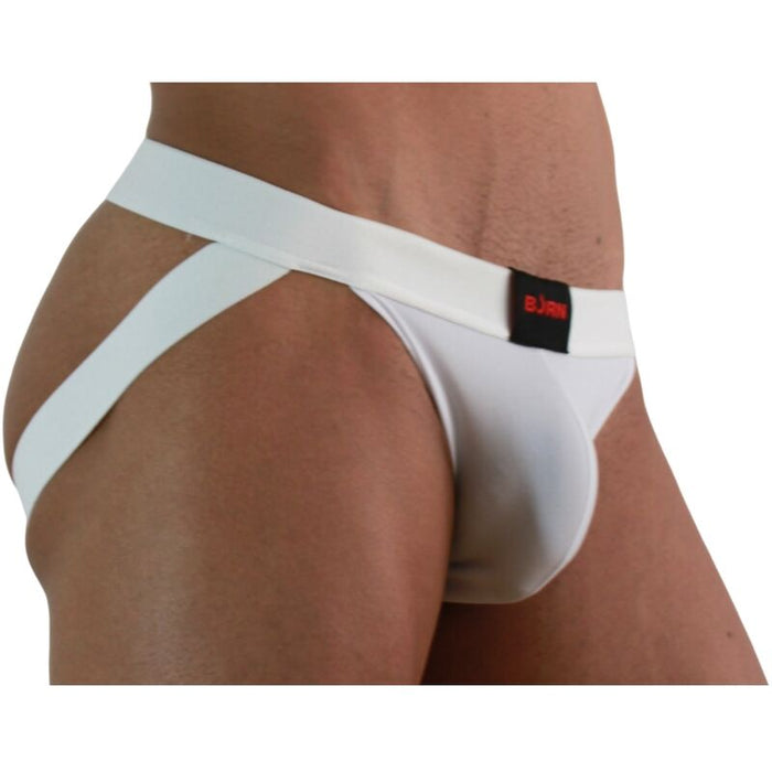 Burn - 007 Jock Lycra Blanco M