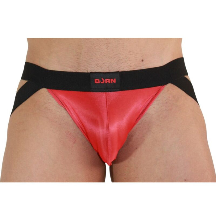 Burn - 010 Jock Rojo / Negro L