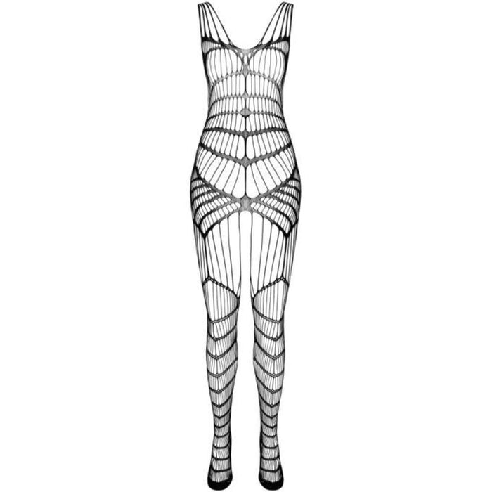 Passion - Bs 102 Bodystocking Negro Talla Única