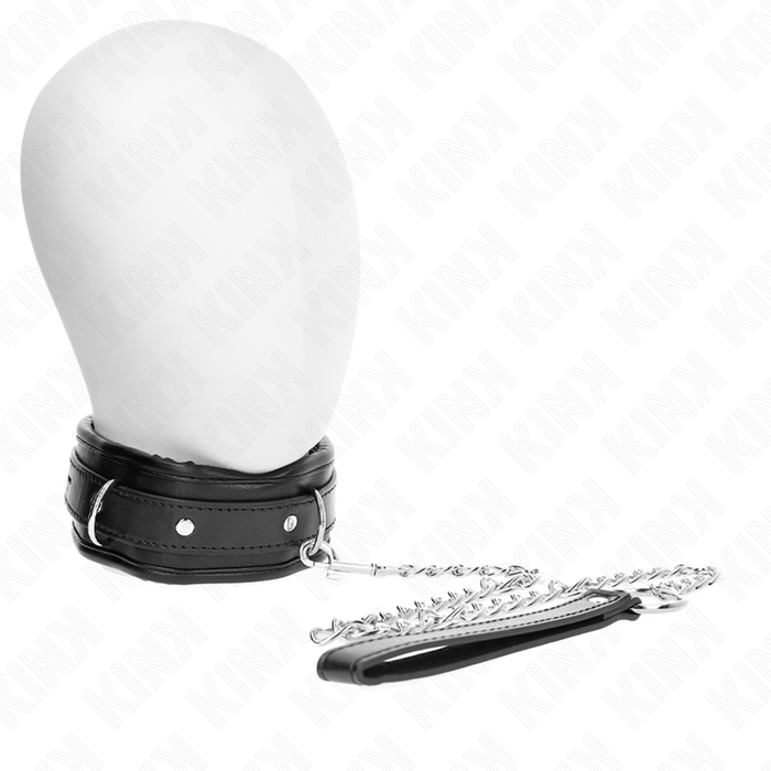 Kink - Collar Con Correa 65 Cm Pesado Modelo 1 Ajustable 36.5-50 Cm