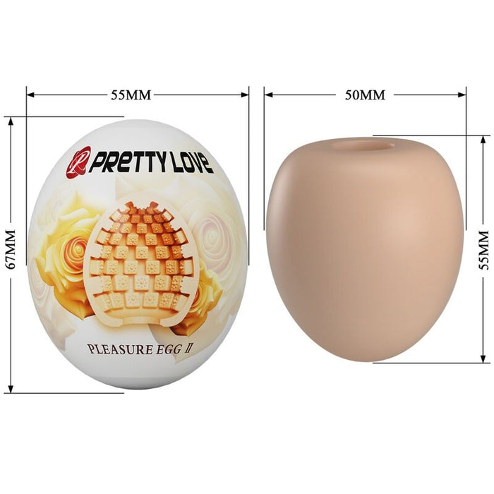 Huevo Masturbador Pleasure Egg Ii Naranja