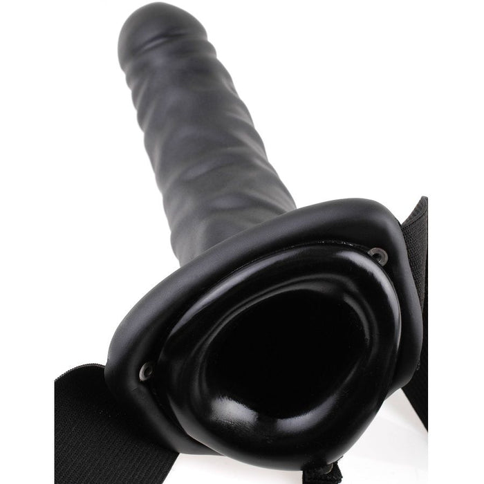 Fetish Fantasy Series - Arnes Vibrador Hueco 19 Cm Negro