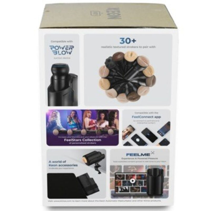 Kiiroo - Keon Combo Set By Kiiroo + Feel Stroker Negro