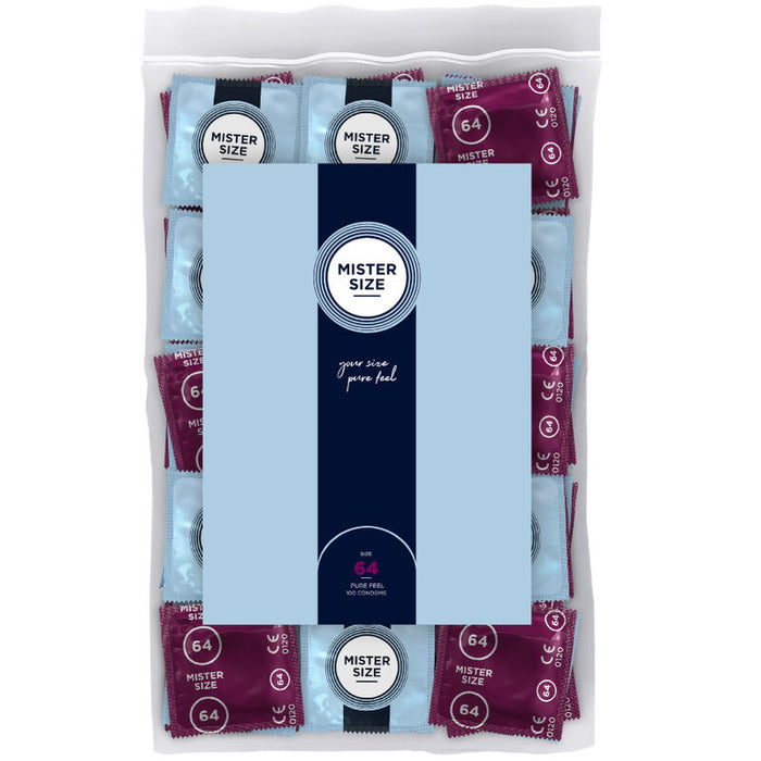 Mister Size - Preservativos Talla Xxl 64 Mm (100 Unidades)
