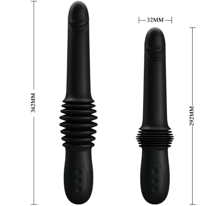 Pazuzu Vibrador Con Thrusting Usb Silicona