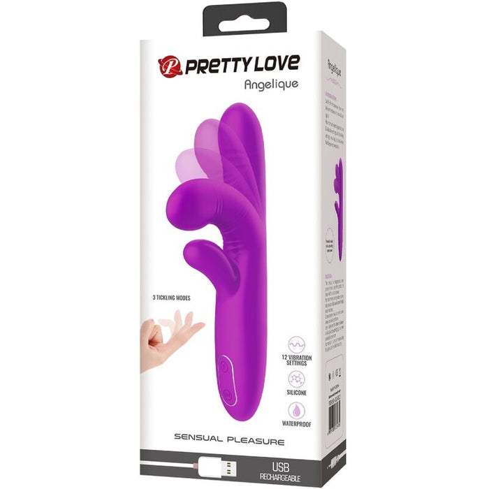 Angelique Vibrador Con Movimiento Finger Usb