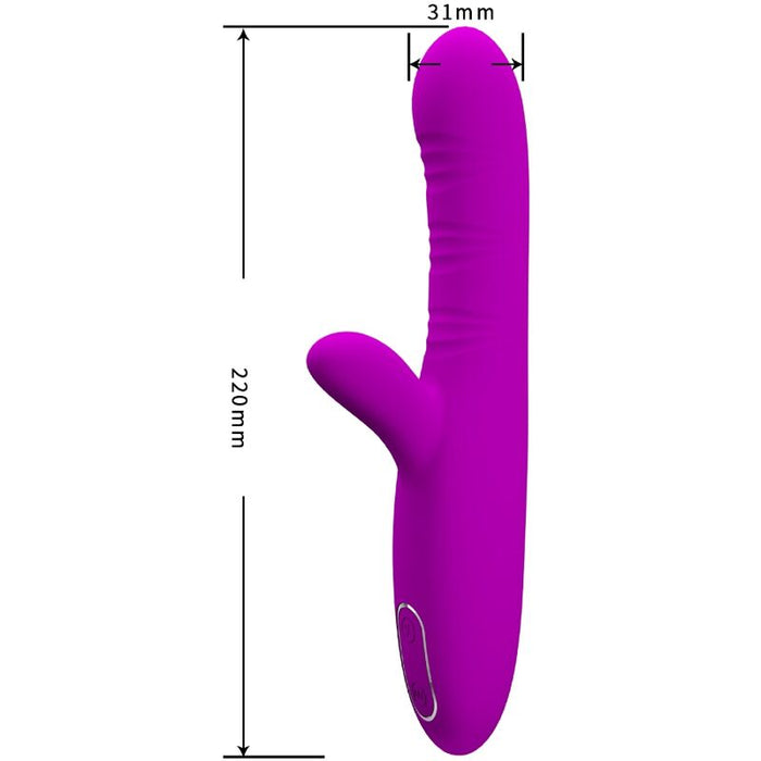 Angelique Vibrador Con Movimiento Finger Usb