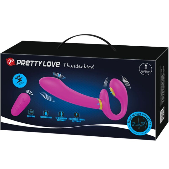 Thunderbird Vibrador Para Parejas Sin Arnés Con Control Remoto