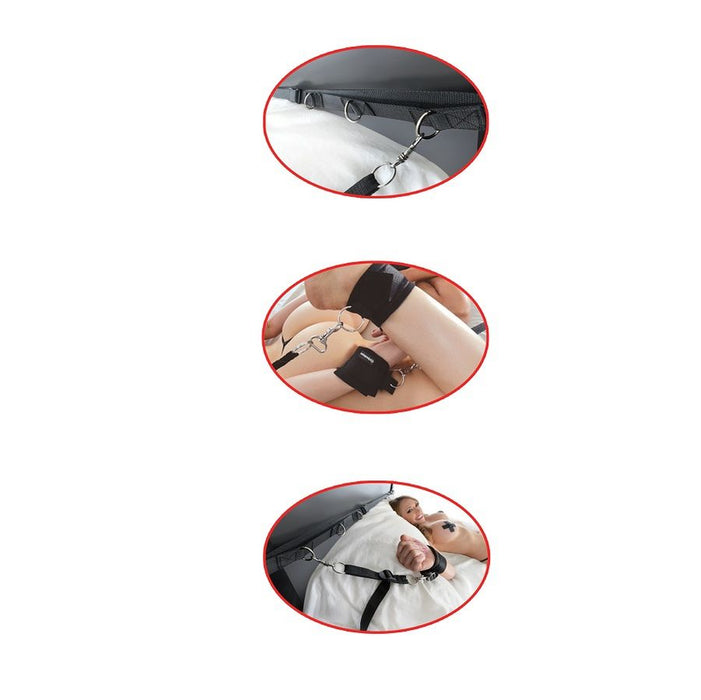 Fetish Fantasy Series - Kit Ataduras Para La Cama 2