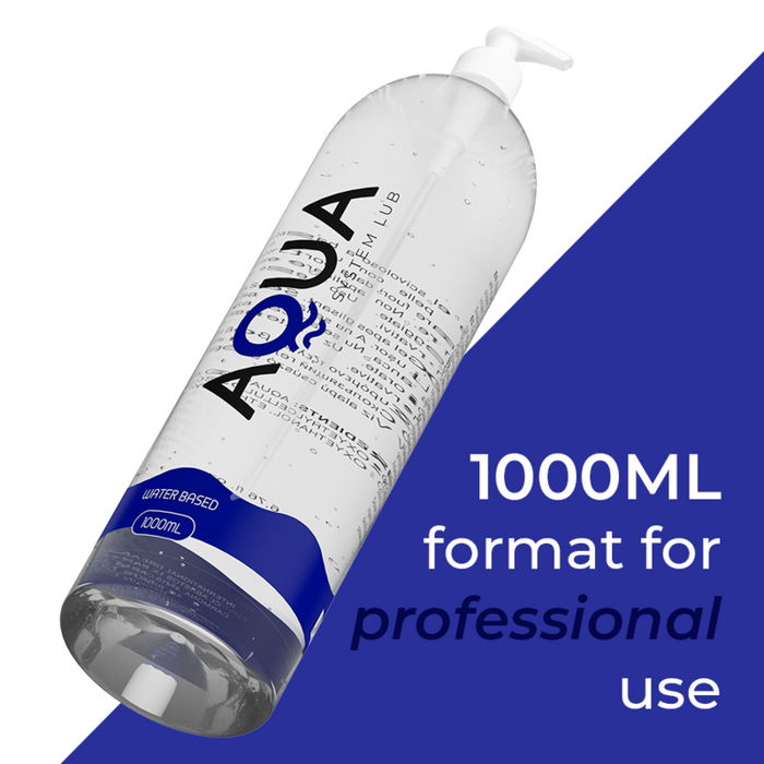 Aqua Quality - Lubricante Base De Agua 1000 Ml