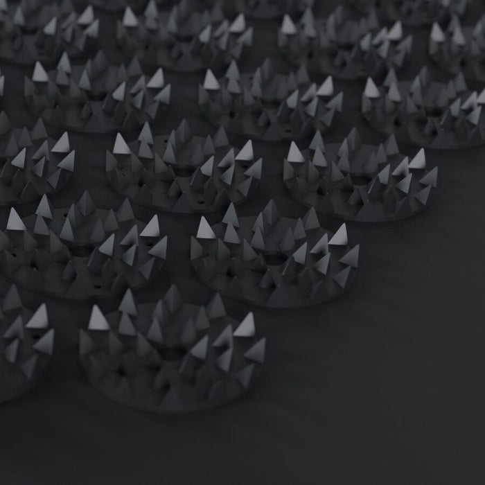 Lelo - Esterilla De Acupresión De Masaje Corporal Negra