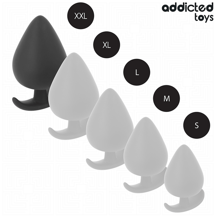 Addicted Toys - Plug Anal Silicona Talla Xxl 11 Cm