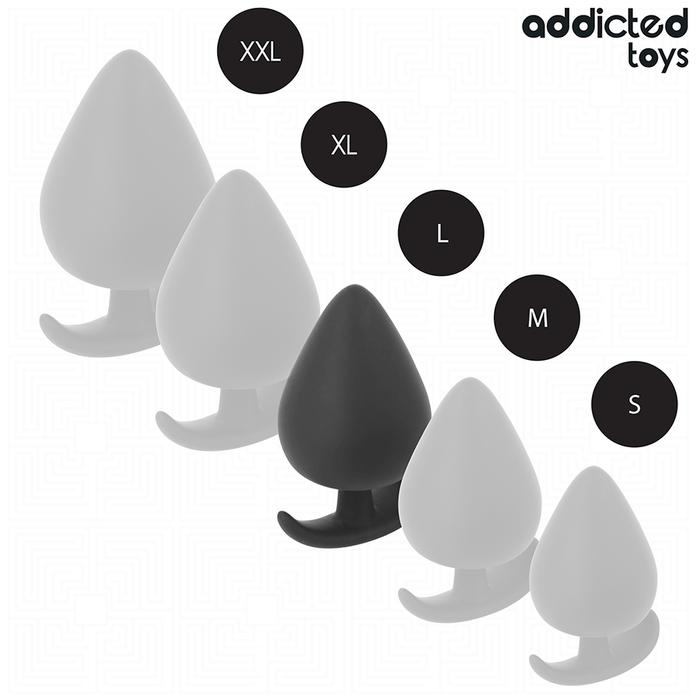 Addicted Toys - Plug Anal Silicona Talla L 8 Cm
