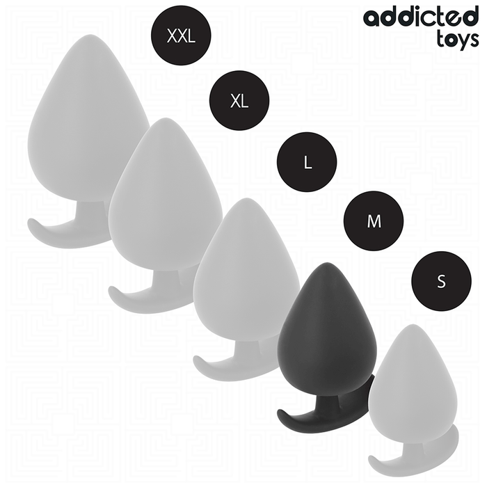 Addicted Toys - Plug Anal Silicona Talla M 6,6 Cm