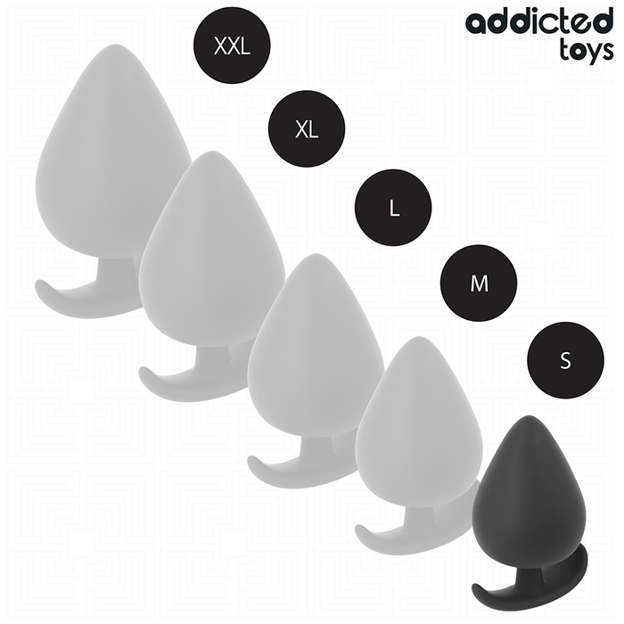 Addicted Toys - Plug Anal Silicona Talla S 5,3 Cm
