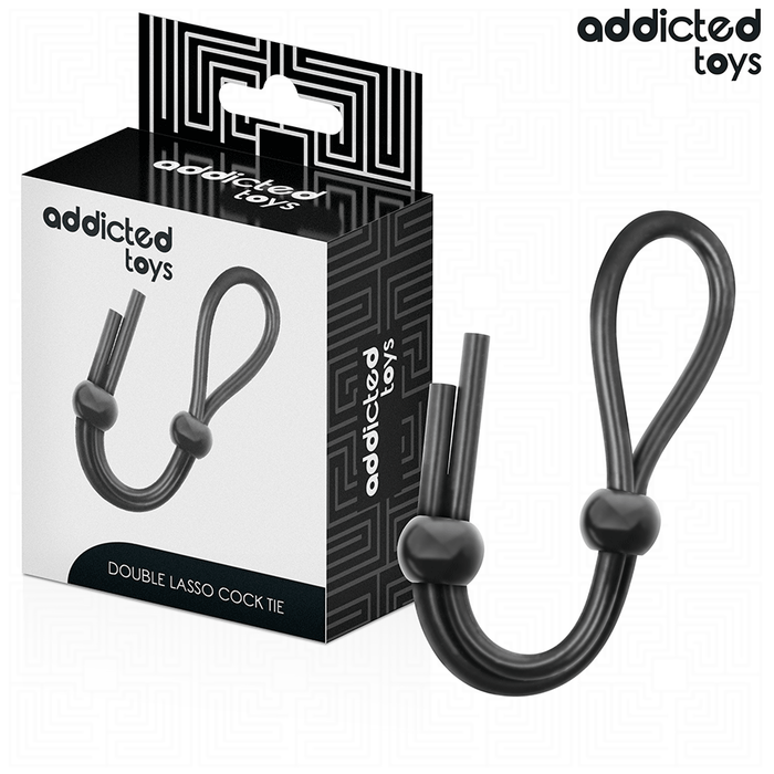 Addicted Toys - Cuerda Silicona Para El Pene De Lazo Doble