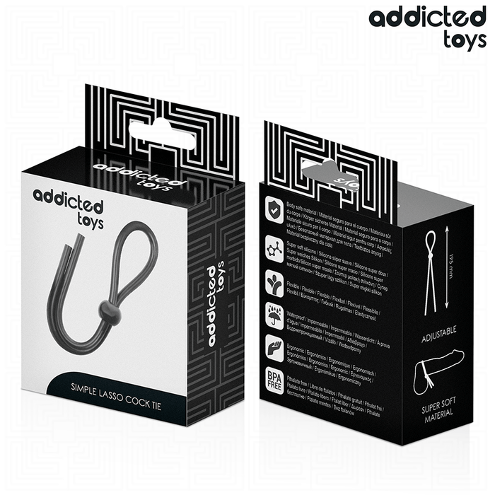 Addicted Toys - Cuerda Silicona Para El Pene De Lazo Simple
