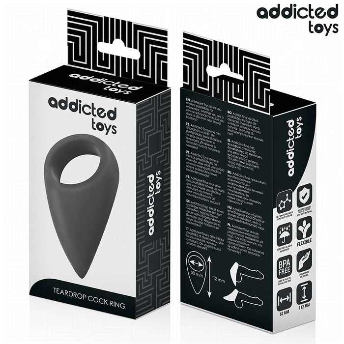 Addicted Toys - Anillo Con Forma De Lágrima Para El Pene