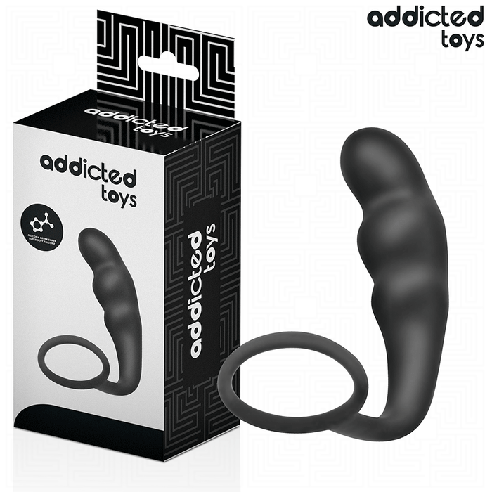 Addicted Toys - Plug Anal Con Anillo Silicona Modelo 4