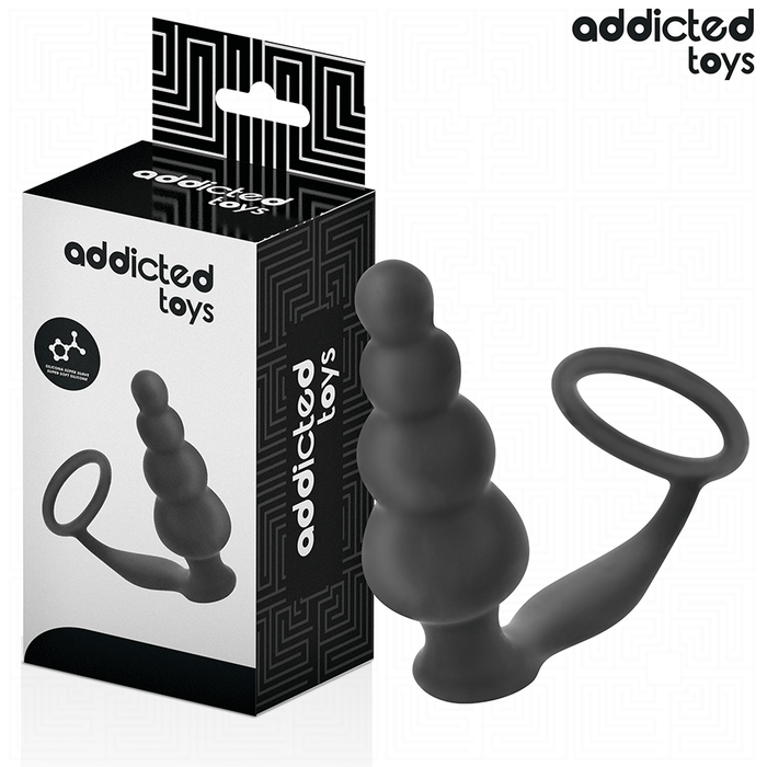 Addicted Toys - Plug Anal Con Anillo Silicona Modelo 5