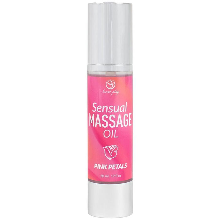 Aceite De Masaje Sensual Pétalos Rosa  50 Ml.
