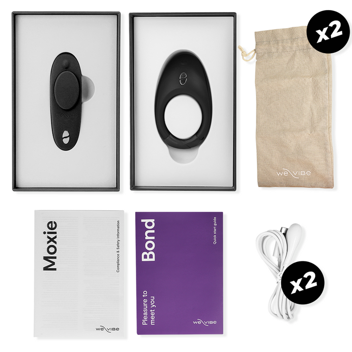 Vibrador We-Vibe - Tease Us Set Bond + Moxie
