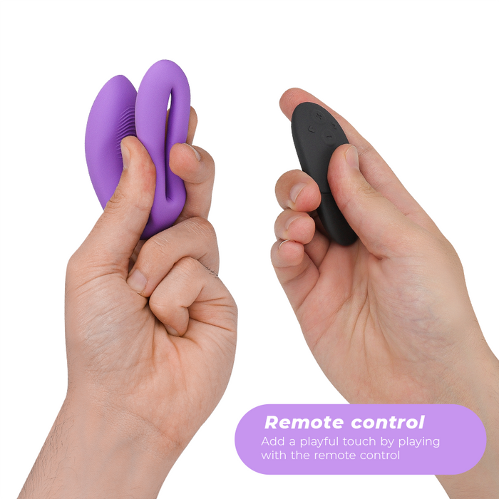 We-Vibe - Sync O Vibrador Flexible Control Remoto Violeta