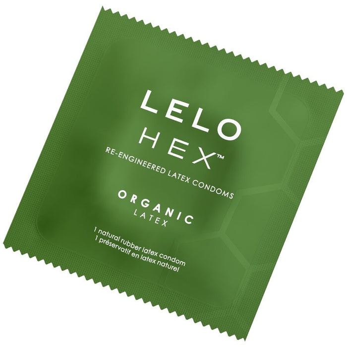 Lelo - Hex Organic Preservativo Caja 3 Uds