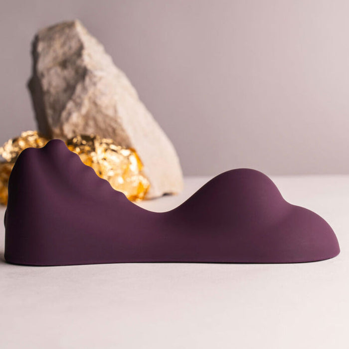 Rocks- Off - Ruby Glow Vibrador Sit-On Morado