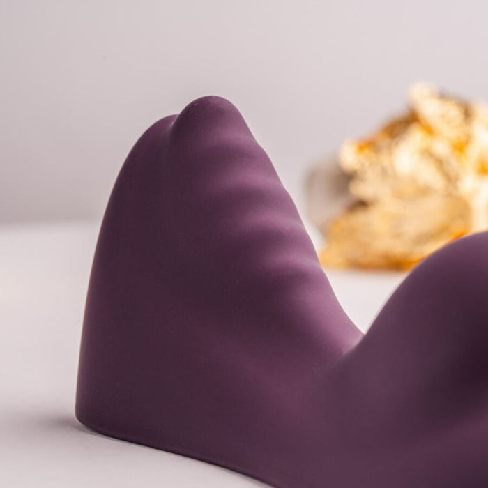 Rocks- Off - Ruby Glow Vibrador Sit-On Morado