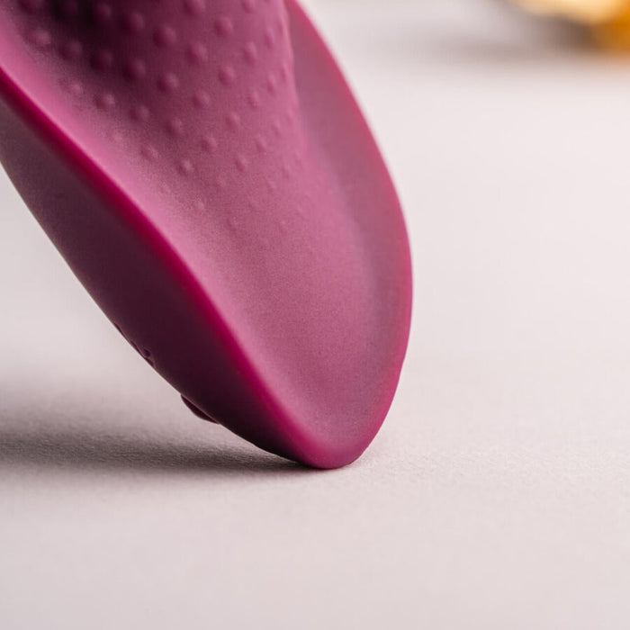 Estimulador De Braguita Con Control Remoto Knickerbocker Glory Burgundy