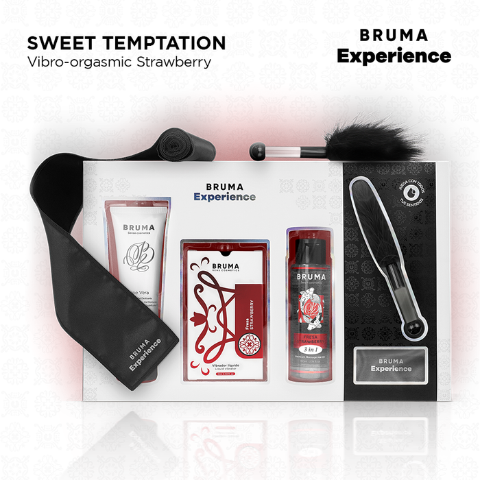 Bruma Xperience - Kit Tentación Dulce Fresa Vibro-Orgásmica