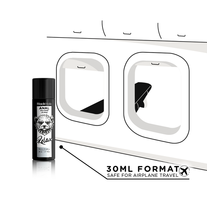 Black Hole -  Anal Relaxing Con Jojoba Base Silicona 30 Ml
