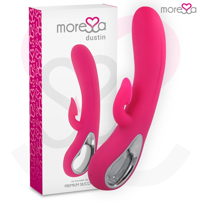 Moressa - Dustin Succion Clitorial Y Potente Vibracion Premium Silicone Recargable