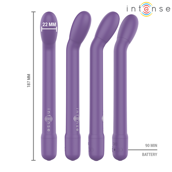 Intense - Estimulador Punto-G Morado Recargable