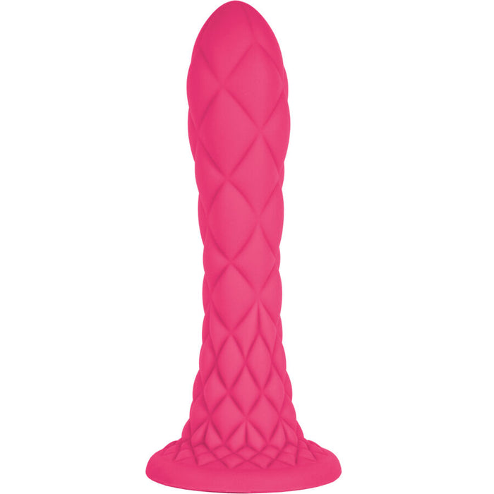 Silexd - Dreamy Dildo Fantasy Silicona Liquida Termoreactivo Fucsia 18.5 Cm