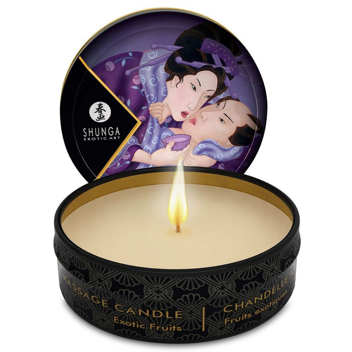 Shunga - Mini Caress By Candlelight Display Velas Masaje 24 Uds