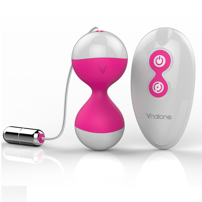 Huevo Vibrador Y Bolas Kegel Miu Miu Fuchsia
