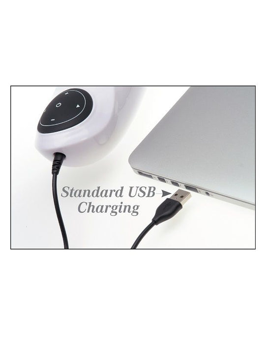 Extreme Toyz - Pdx Mega Bator Usb Masturbador Masculino Vagina Blanco