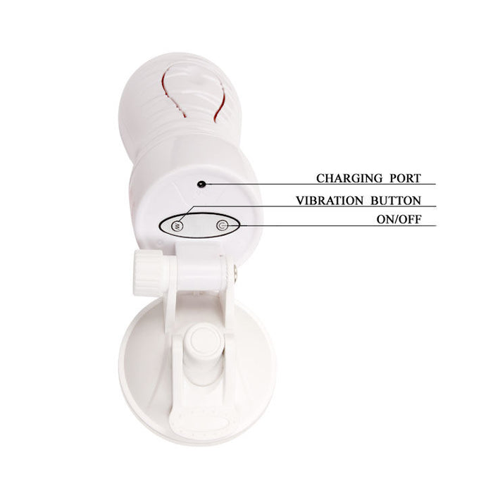 Flora Masturbador Vagina Recargable  Crazy  Bull